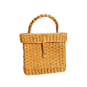 Sac à main artisanal Water Jacinth Fashion pour le stockage de la plage Nouveaux modèles Personnaliser à partir de 99 Gold Craft - Product Image 4