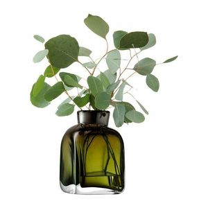 Florero de cristal clásico con atractivo atemporal, ideal para ramos mixtos, arreglos para ocasiones especiales y estilo de mesa de comedor - Product Image 6