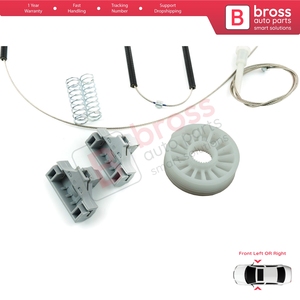 Kit de réparation de lève-vitre électrique BWR477, porte avant gauche ou droite pour Mondeo MK3 B4Y BWY B5Y 2000-2007 4/5 portes 1S71F23201AB 1S7 - Product Image 5