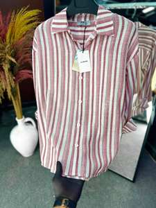 Camisa de Vestir de Satén con Estampado de Lunares para Hombre, Casual, Manga Larga, con Botones, para Primavera, Verano, Playa, Ligera, Transpirable, Teñida - Product Image 2