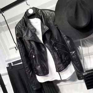 Veste de sport décontractée personnalisée pour femmes grande taille en cuir nouveauté imperméable avec doublure en fausse laine et nylon spandex - Product Image 5