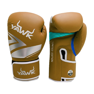Guantes de Boxeo de Piel para Entrenamiento y Combate con Cierre de Velcro, Empaque Personalizado, Ajuste Universal, Hechos en Pakistán - Product Image 1