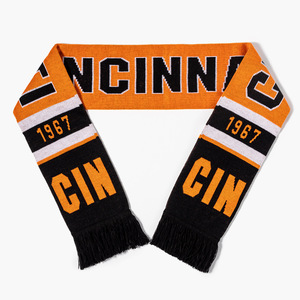 Bufanda larga de invierno ecológica de punto de lana acrílica 100%, logotipo personalizado, hilo sólido dibujado a mano, accesorios de retención de calor teñidos - Product Image 4