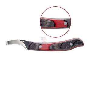 Couteaux à sabot de cheval en acier inoxydable de haute qualité Instruments vétérinaires réutilisables - Product Image 3