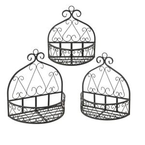 Panier à fruits en fil de fer pour la décoration de la cuisine et de la salle à manger, différentes finitions, panier à fruits pour la décoration de table, panier à fruits pour servir - Product Image 3