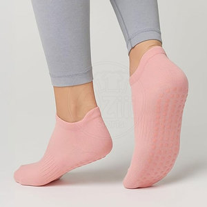 Factory Manufacture Custom Design Anti Slip Crew <b>Socks</b> 100% <b>Wool</b> Logo on Bottom - Product Image 6