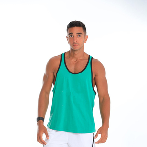 Wholesale Custom Sleeveless Cotton Fitness Tank Tops <b>Men's</b> Workout Muscle <b>Vest</b> <b>Gym</b> Singlet Shirt Stringer Stringer Workout <b>Vest</b> - Product Image 4