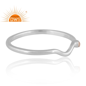 Nuevas llegadas Anillo de ópalo etíope natural de plata esterlina Diseño personalizado Proveedor de joyas Colección delicada - Product Image 4