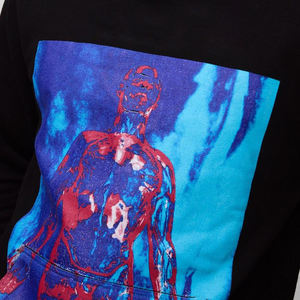 Sudadera con Capucha de Alta Calidad, 100% Algodón Felpa, 380 Gsm, con Bolsillo Tipo Canguro, Impresión Digital con Logotipo Personalizado, para Invierno - Product Image 3