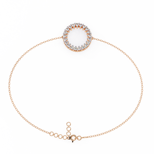 Fabulous 18K <b>Gold</b> Lab Grown Diamond Bracelet & <b>Bangle</b> - Product Image 5