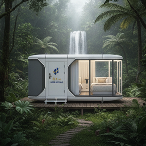 Cápsula Espacial Prefabricada de Lujo, Tipo Pod Móvil, con <span class=keywords><strong>Vistas</strong></span> al Océano, para un Paraíso Tropical Exótico - Product Image 1