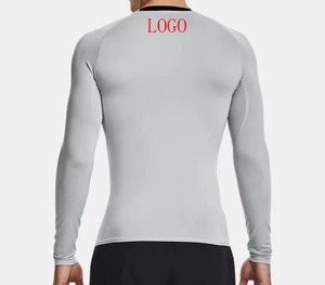 Camisas de compresión para gimnasio de manga larga personalizadas BJJ Rashguard MMA sublimado para hombre Rash Guard - Product Image 3