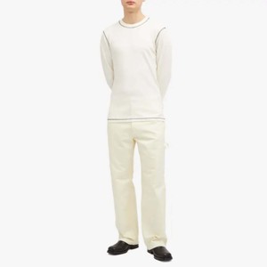 T-shirt à manches longues gaufré pour homme de haute qualité-Confortable, élégant et parfait pour les vêtements décontractés et les tenues de tous les jours - Product Image 4