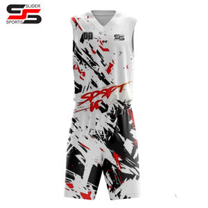 Design unique personnalisé uniforme de basket-ball de haute qualité hommes séchage rapide vente en gros vêtements de sport uniforme de basket-ball - Product Image 5