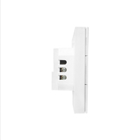 Sistema de Iluminación Inalámbrico Inteligente Zigbee 3.0 con Control Remoto, Interruptor de Pared Inteligente de 3 Canales y 6 Teclas, Regulador de Intensidad AC