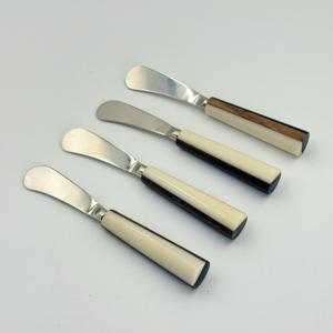 New Arrival Unique Design Resin Blush Color Handle Mirror Polished Flatware <b>Set</b> Table Having Four Piece Lowest Price in india - Product Image 4