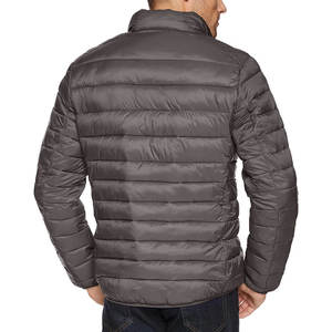 Veste d'hiver matelassée personnalisée pour homme, épaisse, en coton rembourré, coupe-vent, pour l'hiver, veste isolante chaude - Product Image 2