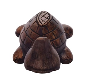 Soporte para gafas con forma de tortuga de madera maciza para uso diario Exhibición de gafas portátil de India - Product Image 3