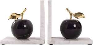 Serre-livres ou serre-livres géométriques en marbre avec bases en forme de L, inspirés par l'élégance élégante et les lignes épurées - Product Image 5