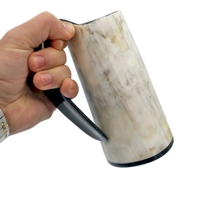 Natural Viking Drinking Horn Beer Mugs Premium Quality Viking Drinking Horn handmade use at best price - Product Image 3