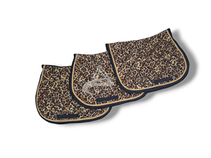 Hot Sale All-Purpose Quilted Saddle Pads Best Leopard Printed Fully Sublimation Designed for <b>Horse</b> <b>Riding</b> Equestrian <b>Top</b> Brand - Product Image 3