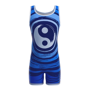 Camiseta de gimnasio de lucha libre sublimada personalizada, venta al por mayor de ropa de artes marciales para hombres y mujeres con patrón de diseño único, motivo para correr - Product Image 2