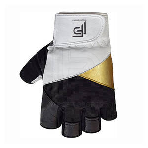 Gants de fitness unisexes de la meilleure qualité Gants de sport de sécurité Fida avec dos en cuir et maille pour l'entraînement en salle de sport en polyester - Product Image 6