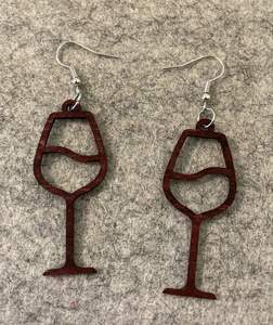 Nouveau design femmes boucles d'oreilles en bois bijoux forme ronde femmes bijoux boucle d'oreille par STAR CRAFTS INDE fabricant de l'inde - Product Image 4