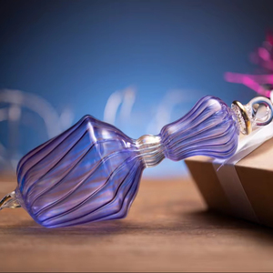 Vente en gros d'ornements uniques faits à la main de Noël égyptien pour verre soufflé à la bouche Art populaire Cadeau suspendu de style amoureux - Product Image 1