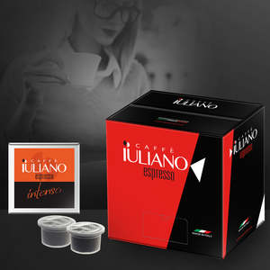 Capsules de café torréfié Caffe Iuliano Espresso Intenso, boîte de 100 unités - Product Image 2