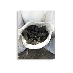 Venta al por mayor de briquetas personalizadas hexagonales de madera dura parrillas de barbacoa de carbón negro 50kg bolsas 25 toneladas de carbón Shisha redondo