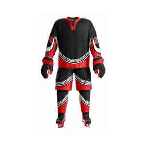 Uniforme de hockey personalizado con diseño vibrante por sublimación, costuras flexibles y ajuste premium para partidos de nivel profesional. - Product Image 1