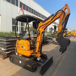 Mini-pelleteuse de 2 tonnes avec moteur Kubota Digger compact certifié CE pour la ferme et la construction - Product Image 1