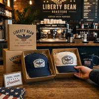 Boîtes en carton pour casquettes homme AT PACK – Emballage personnalisé pour casquettes avec logo – Articles promotionnels pour cafés