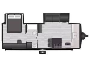 Nouvelle caravane Keystone Hideout 24FKS 2025 - Product Image 2
