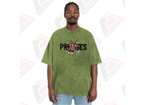 เสื้อยืดผ้ายีนส์ผ้าบาติกสำหรับผู้ชายผ้าเดนิมผ้าฝ้าย100% ผ้าเช็ดทำความสะอาดได้เป็นมิตรกับสิ่งแวดล้อมมีสไตล์ - Product Image 6