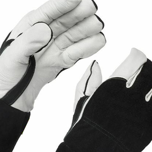 Conception de pointe personnalisée Meilleure vente Gants de sécurité en cuir de qualité supérieure de soudage en gros Résistance à la chaleur Conçu à des prix raisonnables - Product Image 3