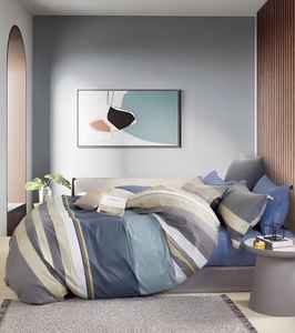 Colcha de algodón tamaño King de alta calidad con funda de almohada sábanas rojas para uso doméstico - Product Image 6