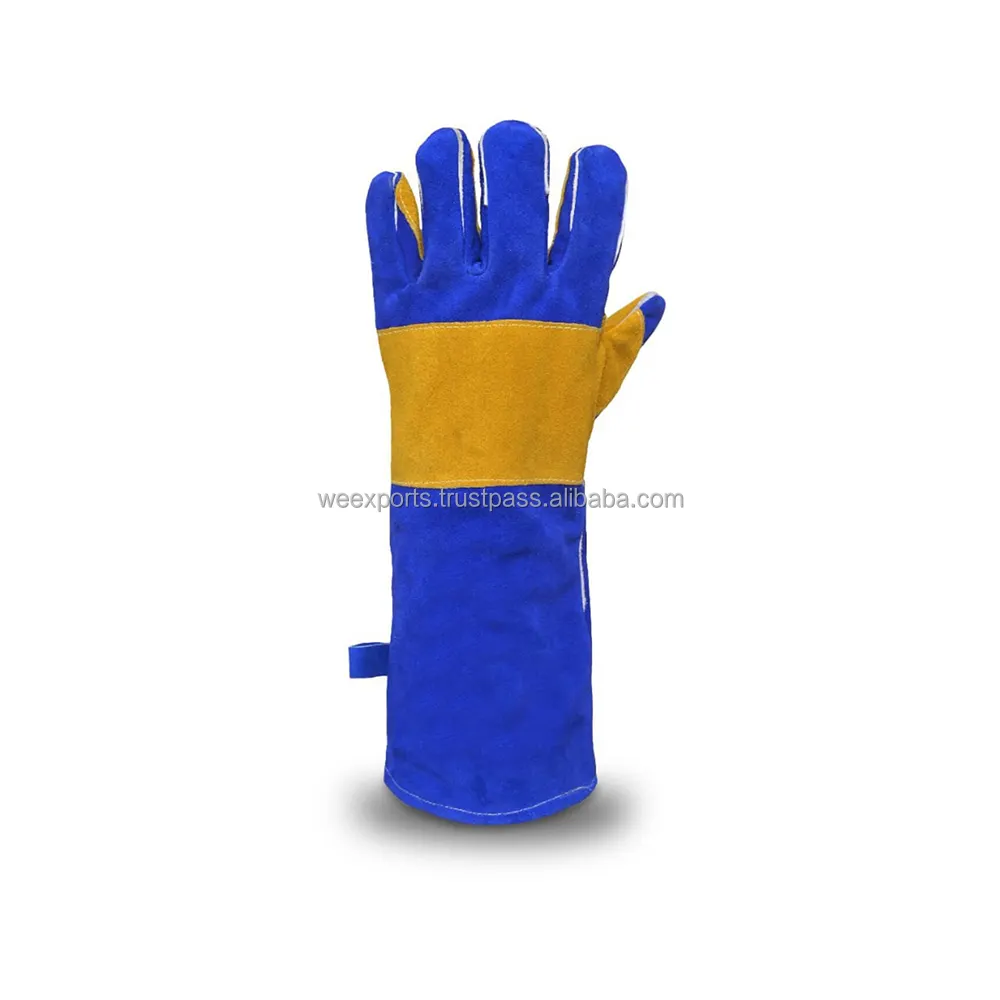 革手袋安全作業用手袋/パキスタン工場サプライヤー/工業用溶接手袋2023