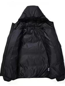 Chaqueta Acolchada de Alta Calidad Personalizada para Hombre, Talla Grande, Transpirable, Reversible, Ecológica, Ligera, con Cremallera y Capucha - Product Image 2