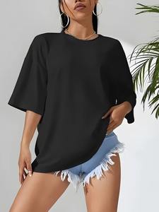 Camiseta de Algodón Suave y Cómoda, Camisetas Casuales, Colores Disponibles: Azul Marino, Blanco, Negro, Beige - Product Image 6