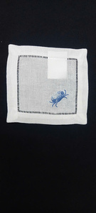 Hermosa tela bordada a mano de chenilla para posavasos de camarones y peces tejida para restaurantes y hoteles que aceptan pedidos a granel - Product Image 3