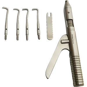 Juego de elevador de esparcidor de corona Dental de acero inoxidable de primera calidad, instrumentos quirúrgicos restauradores universales, energía eléctrica - Product Image 4