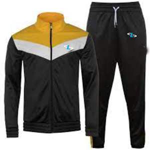 Chándal de fútbol al por mayor, chándales de hombre con logotipo personalizado, chándal de fútbol liso con cremallera polar tecnológico, chándal cálido de invierno - Product Image 1