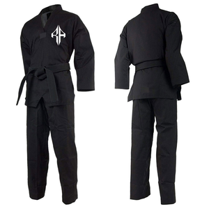 Prix bas par ATLANTIC Jiujitsu Uniformes Impression personnalisée 100% coton Matériel de haute qualité à manches longues pour unisexe - Product Image 4