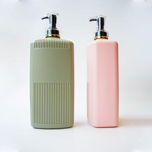 Nouvelles bouteilles en HDPE de grande capacité de 2 litres avec pompe à lotion, couleur et forme personnalisées, pour shampoing, revitalisant, nettoyant visage et autres produits - Product Image 2