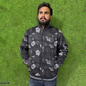 Chaqueta Bomber de Invierno para Hombre, Personalizada al por Mayor, 100% Algodón, Cuello Alto, Transpirable, Cortavientos, Tallas Grandes, para Clima Húmedo - Product Image 1