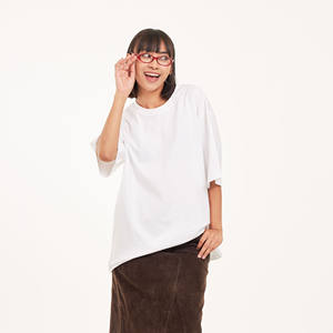 เสื้อยืดแขนสั้นผู้ชายแบบคอมโบ100% ผ้าคอตตอนแขนสั้นทรงหลวมโอเวอร์ไซส์ราคาถูกมากผลิตในประเทศไทย - Product Image 4