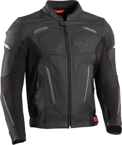Chaqueta de Motociclismo Urbana Perforada para Hombre, de Cuero Vacuno/Canguro, para Pista, con Protección de Nivel 2 CE - Product Image 1