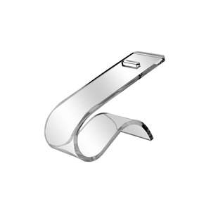 Présentoir de chaussures en acrylique en finition transparente pour baskets, talons et chaussures - Product Image 1